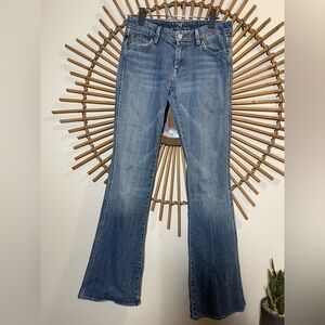 VTG Y2K 7 for all Mankind Classic Blue Women's Jeans Low Rise BootCut